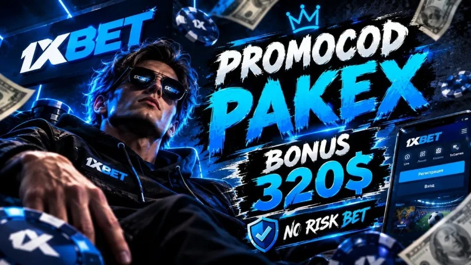 1xBet promo code Pakistan PAKEX for the 2026 welcome bonus and registration
